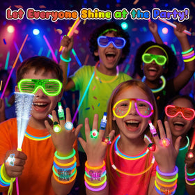 Lovestown LED glasses: vivid light-up eyewear for games, dances, and festive photo moments.