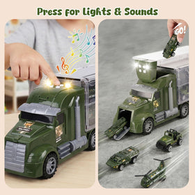 LovesTown mini military vehicles for land, air and sea missions