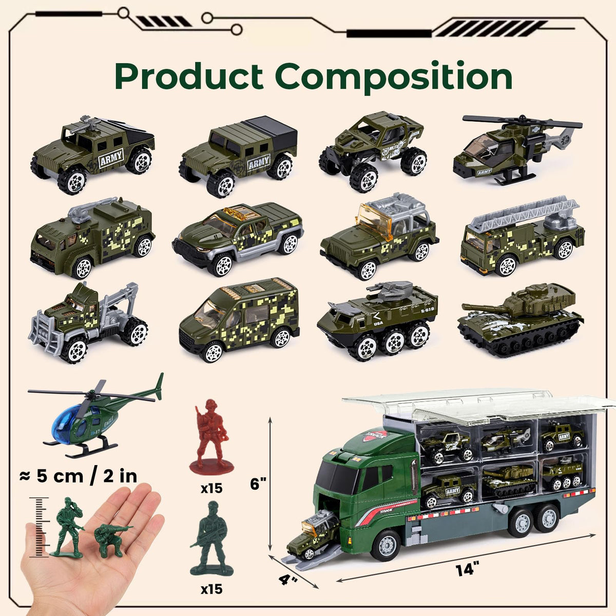 LovesTown 44pcs set offers convoy adventures for ongoing play.