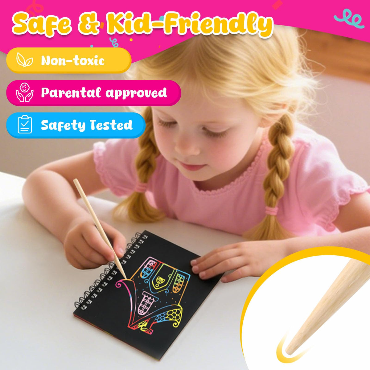 LovesTown party-favor set enhances classroom activities and at-home crafts