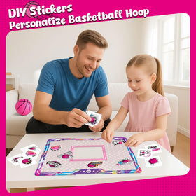 LovesTown pink mini basketballs provide lightweight, safe play for youngsters
