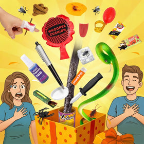 LovesTown Prank Kit collection box ready for party favors and playful moments.