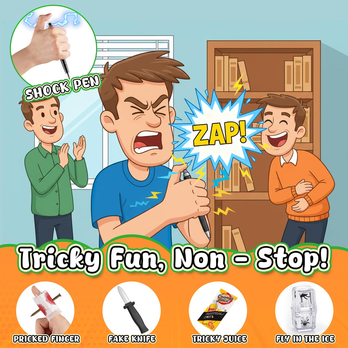 LovesTown Prank Kit fake poop gag for lighthearted party pranks.