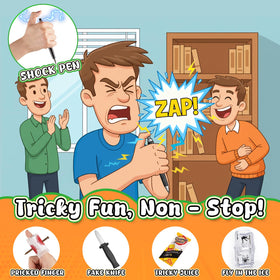 LovesTown Prank Kit fake poop gag for lighthearted party pranks.