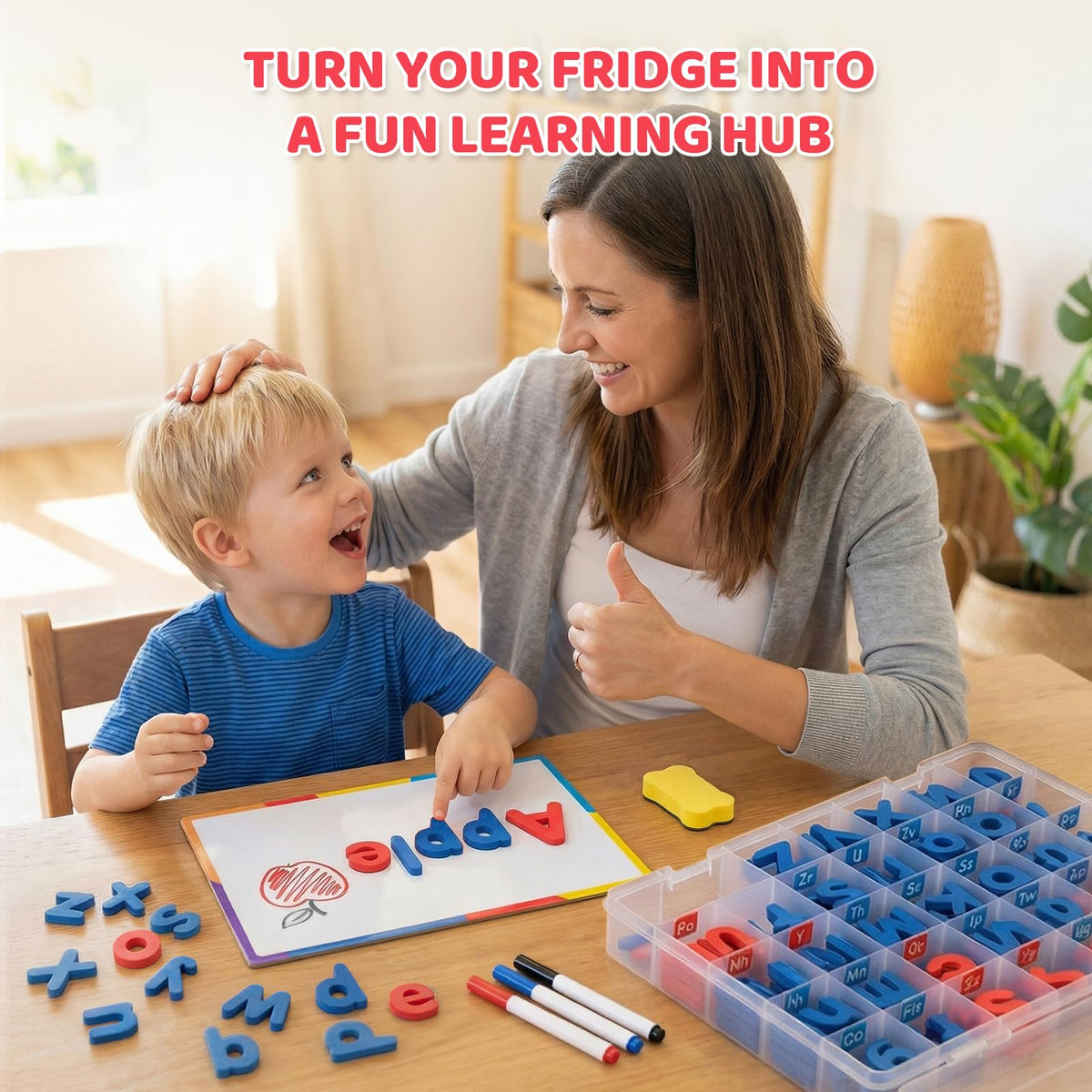 LovesTown safe foam letters designed for little hands and early literacy games.