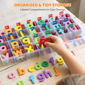LovesTown soft foam letters, safe for little hands during play and learning activities.