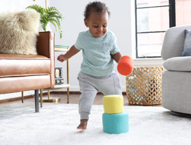 Lovevery Nesting Felt Baskets offer free play and versatile uses.