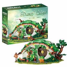 lovlaugh Bag End model dwarf-hole facade for eye-catching display