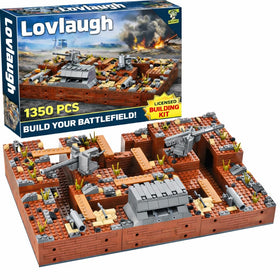 lovlaugh WW2 trench fortress bunker model with authentic details for display