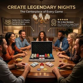 LOYCHIP cards, dice, and dealer buttons included for immediate play