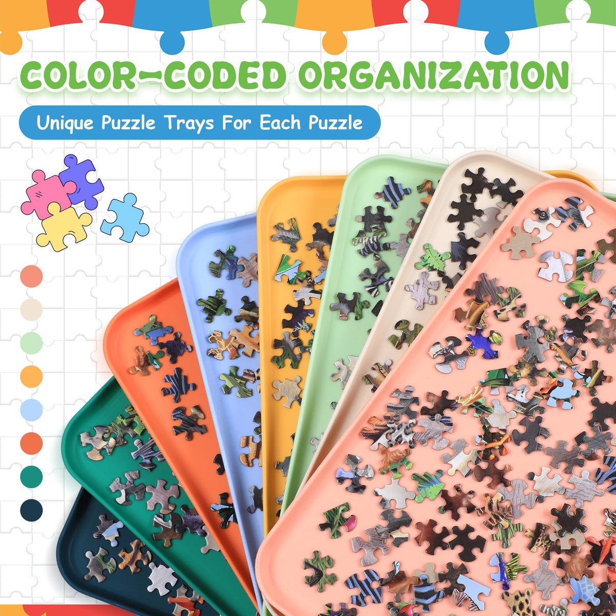 LOYIM gift-ready puzzle trays for puzzlers.