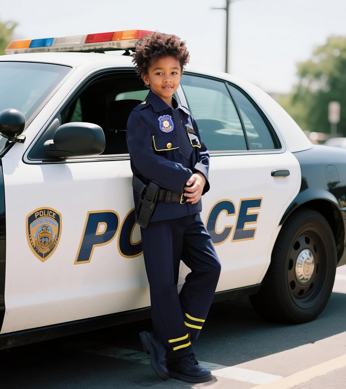 LOYO career-day costume supporting confidence during school presentations
