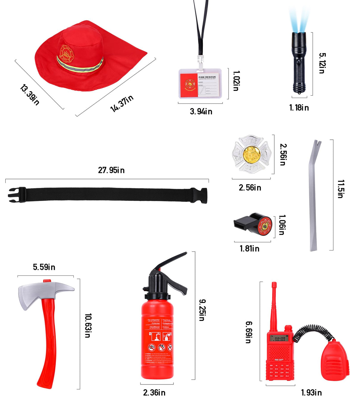 LOYO crowbar and walkie-talkie accessory set boosts teamwork scenarios
