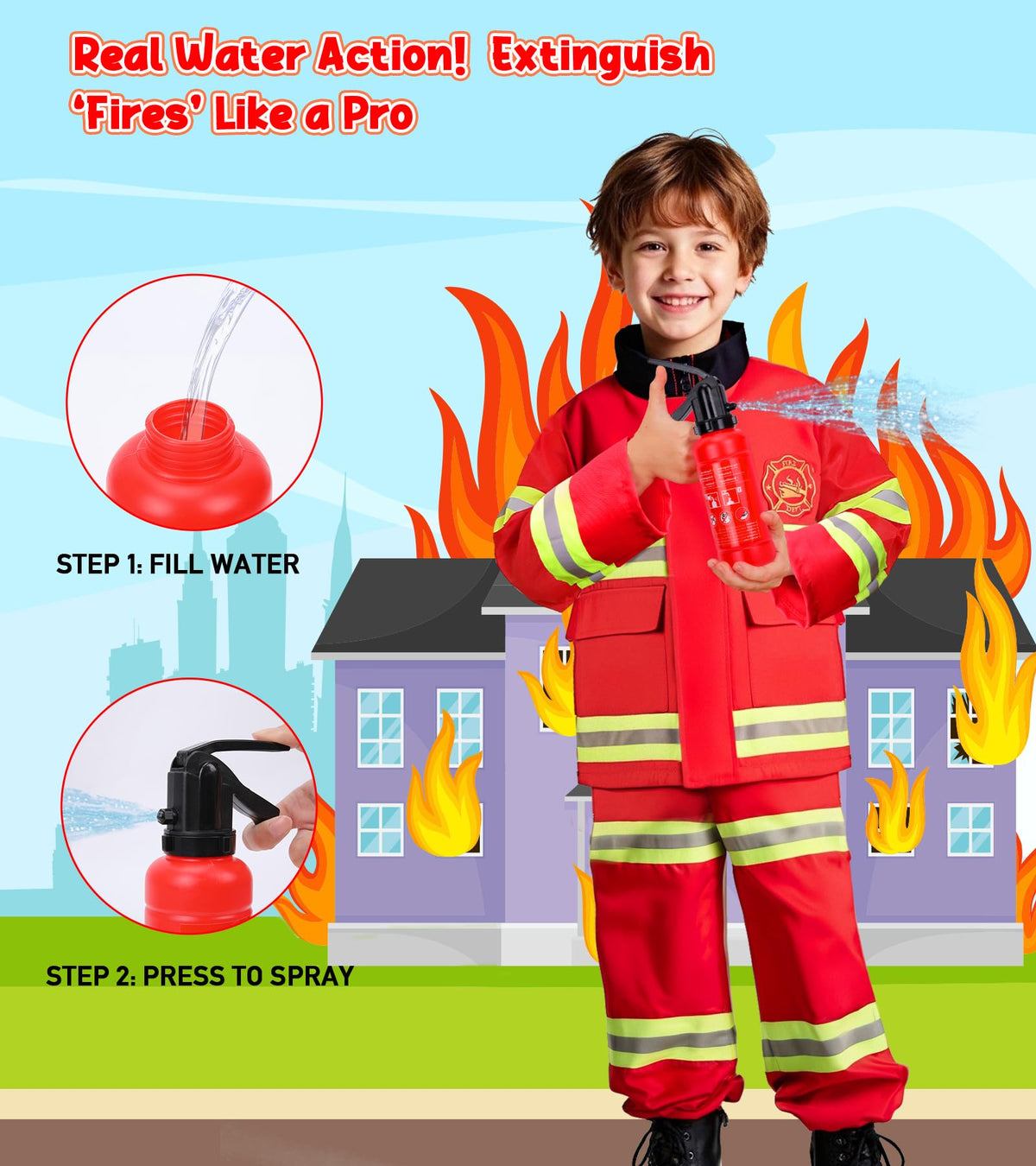 LOYO adjustable belt helps secure costume during active play
