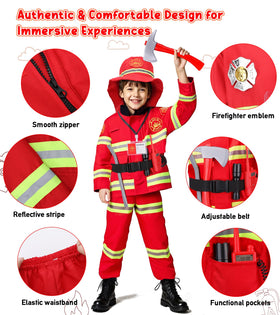 LOYO firefighter hat adds authentic look to kids' dress-up adventures