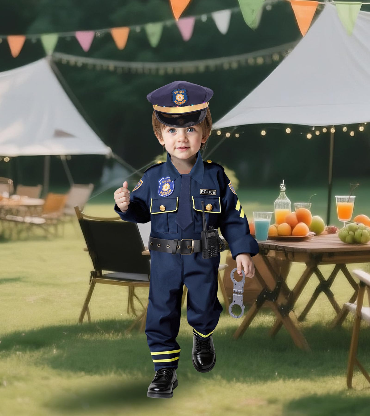 LOYO gift-ready police costume making a memorable present for young heroes