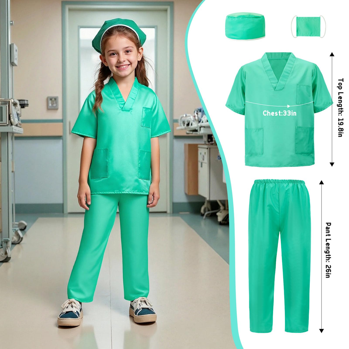 LOYO Kids Dress-Up Set with four roles for creative storytelling