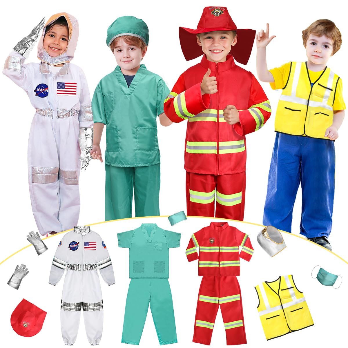 LOYO Kids Machine-washable costumes for quick cleanup after play