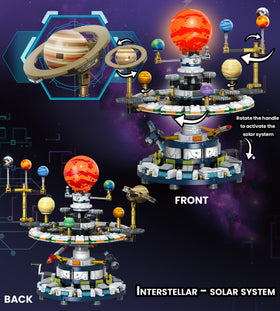 Loyratche 8-planets model display encourages curiosity about the solar system