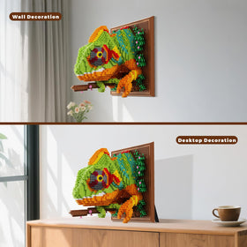 Loyratche Chameleon tabletop display fits on desks and shelves