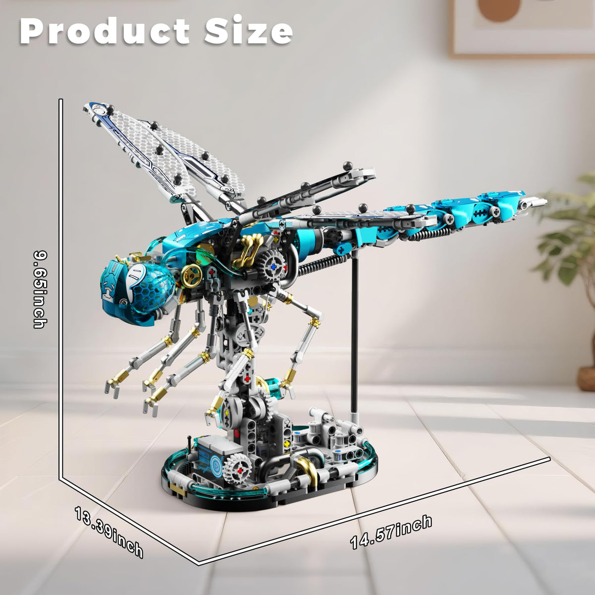 Loyratche display stand provides a premium showcase for desks and shelves.