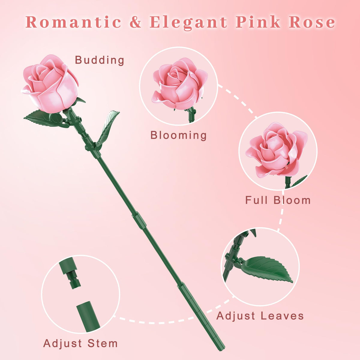 Loyratche navy matte finish highlights a bold, elegant rose look