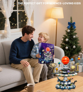 Loyratche rotating solar kit doubles as an educational display once completed