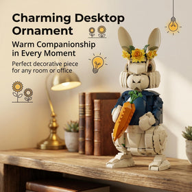 Loyratche Wonderland Bunny sunflower base for bright room decor