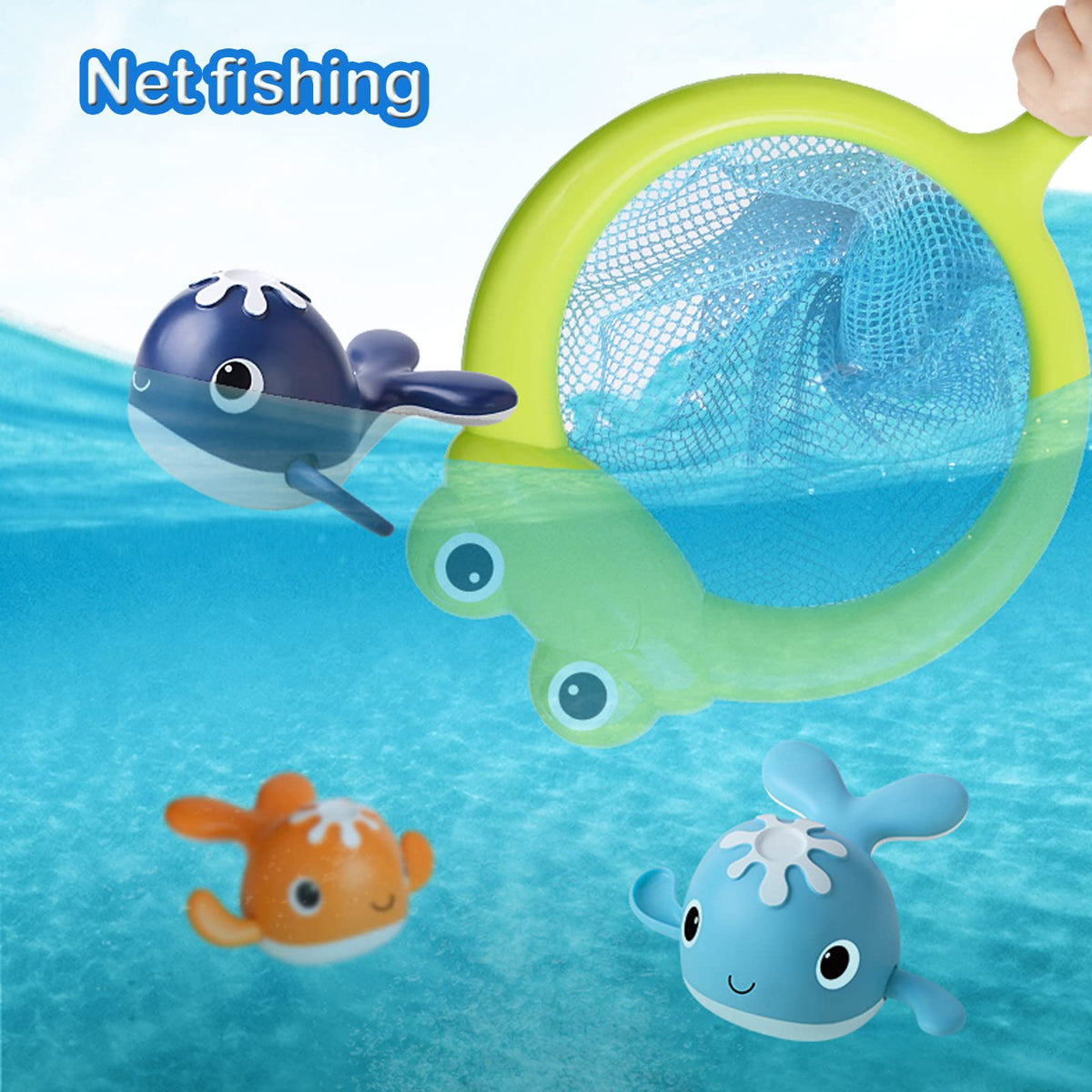 LOYUEGIYO bath toy made of ABS plastic is safe and durable for splashy fun