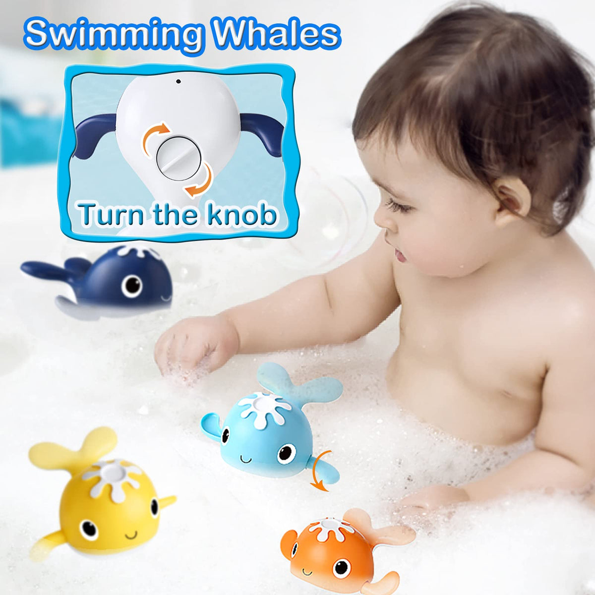 LOYUEGIYO frog-net-fishing highlights easy net catching for young bath play