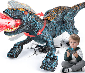 Lozadia remote dinosaur with 360 head sway for immersive play
