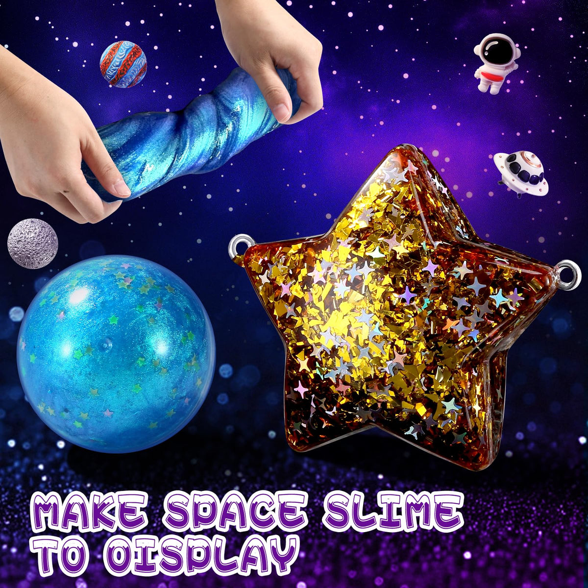LPFEZRS slime kit DIY station enables easy slime making at home