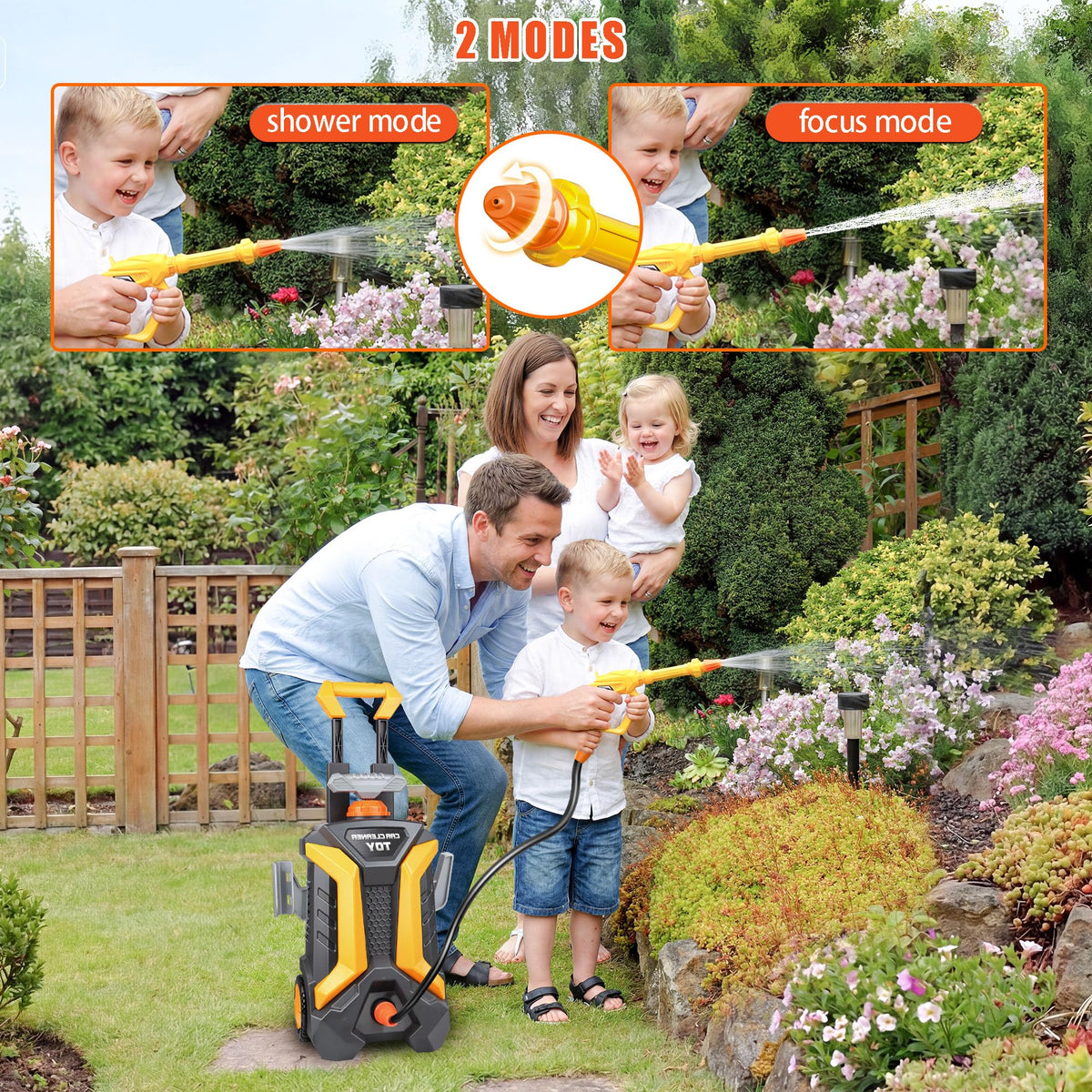 LPFG Large 60oz water capacity supports longer play sessions