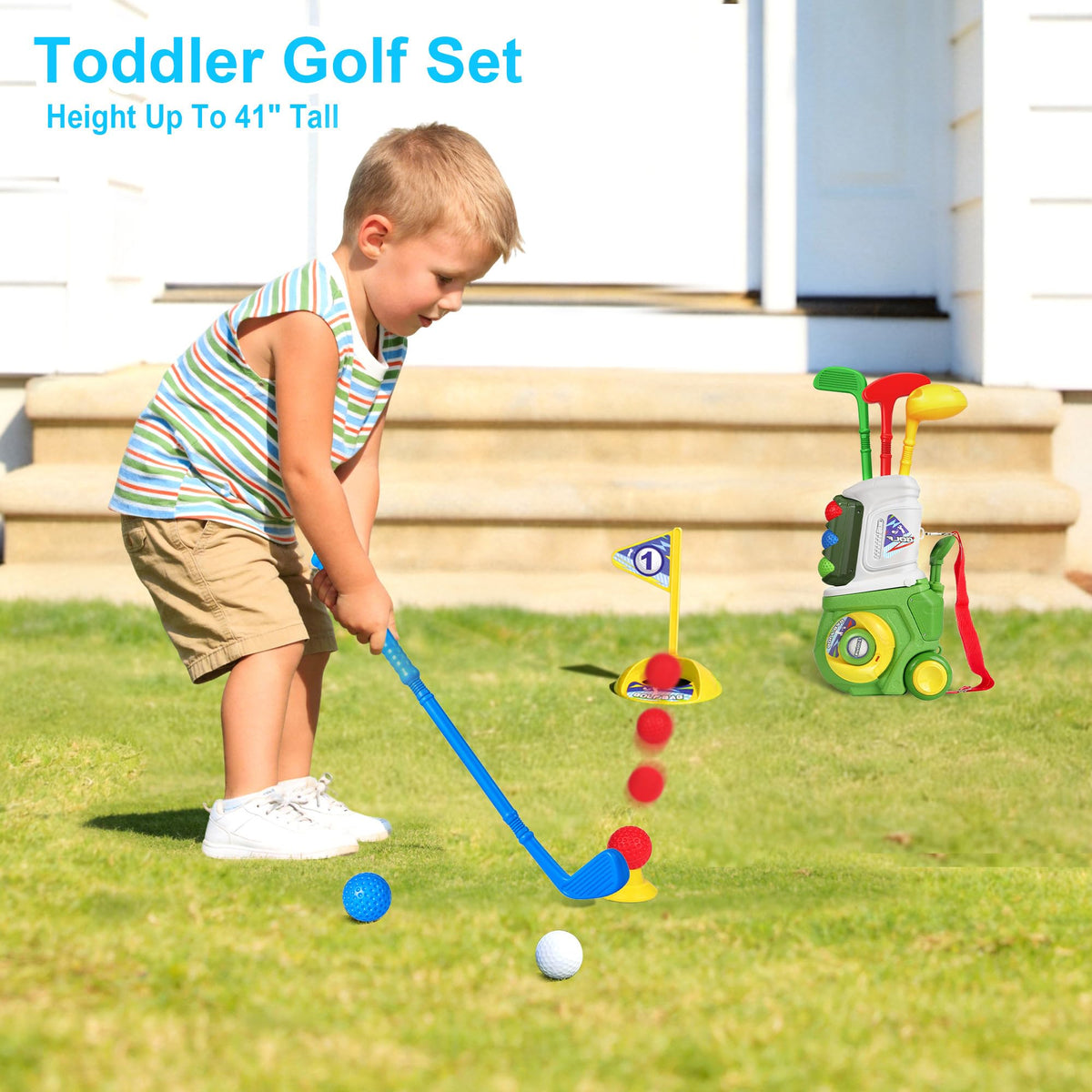 LPFG balls are large and safe for early learners to handle.