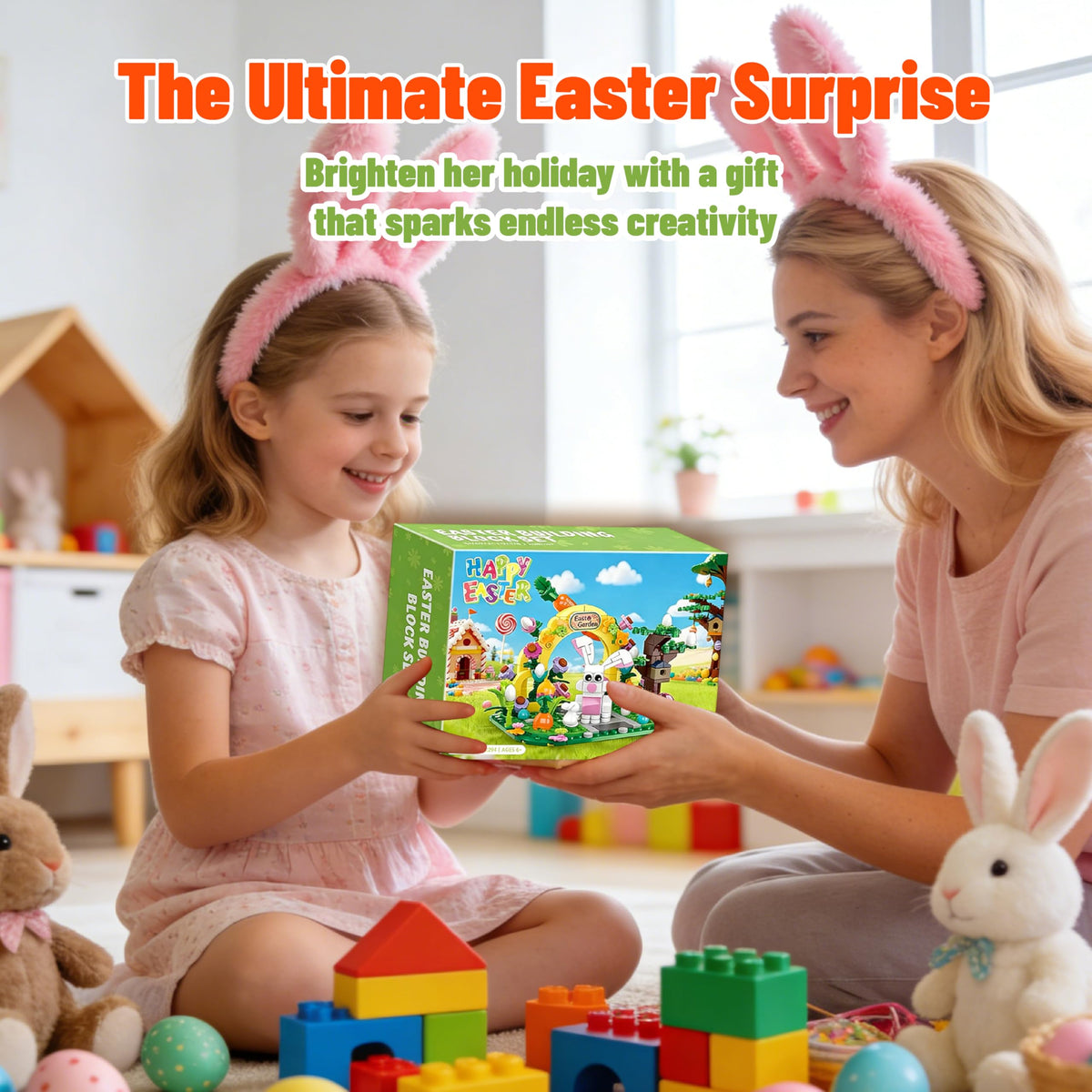 LPPROTECTOR hidden eggs add colorful surprises to Easter garden