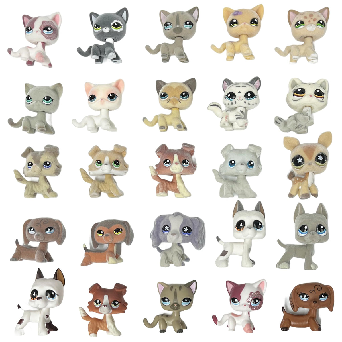 LPSCB bobble-head toy adds dynamic movement to cats and dogs during play.