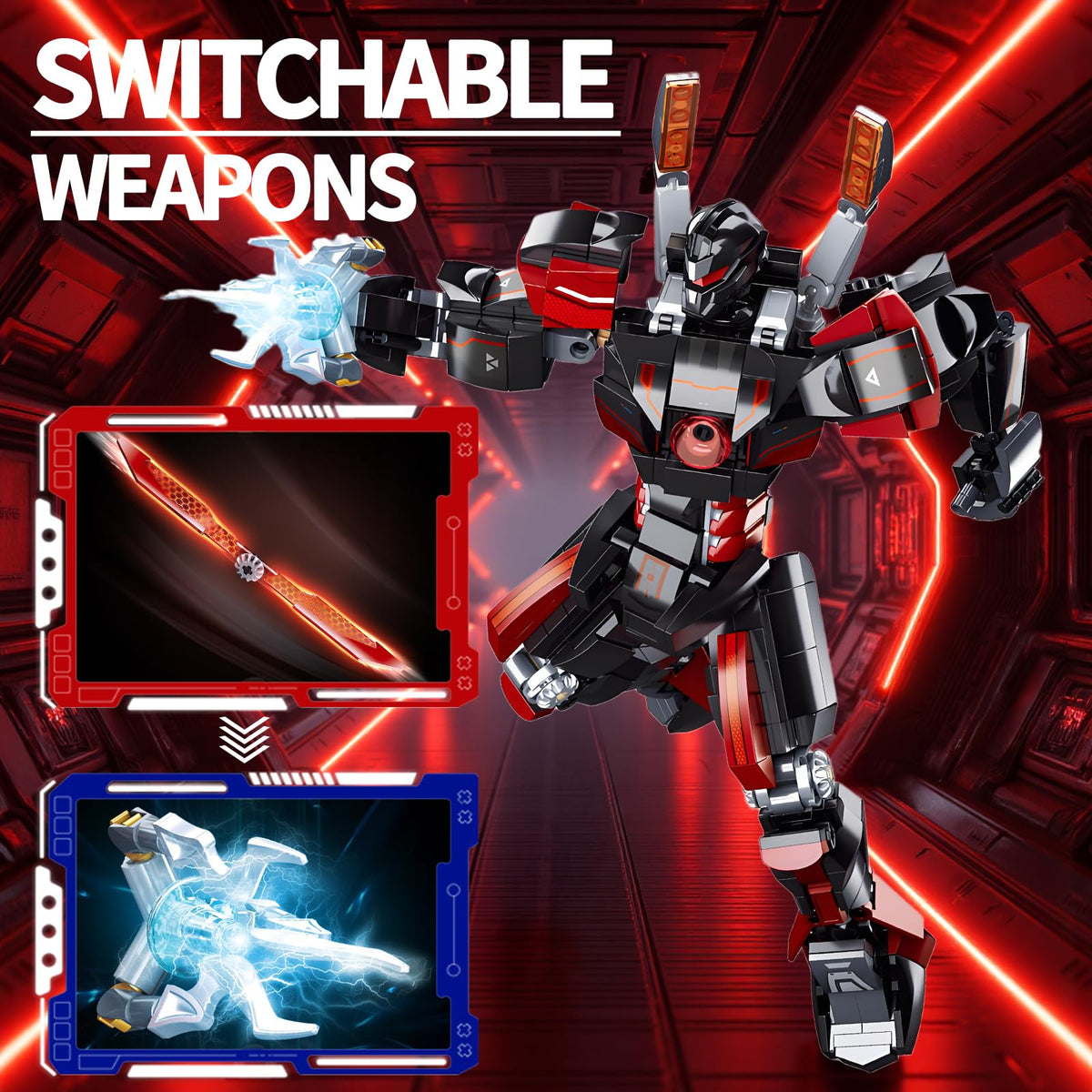 LQPFBSM Black Wanderer articulation enables expressive poses for photos