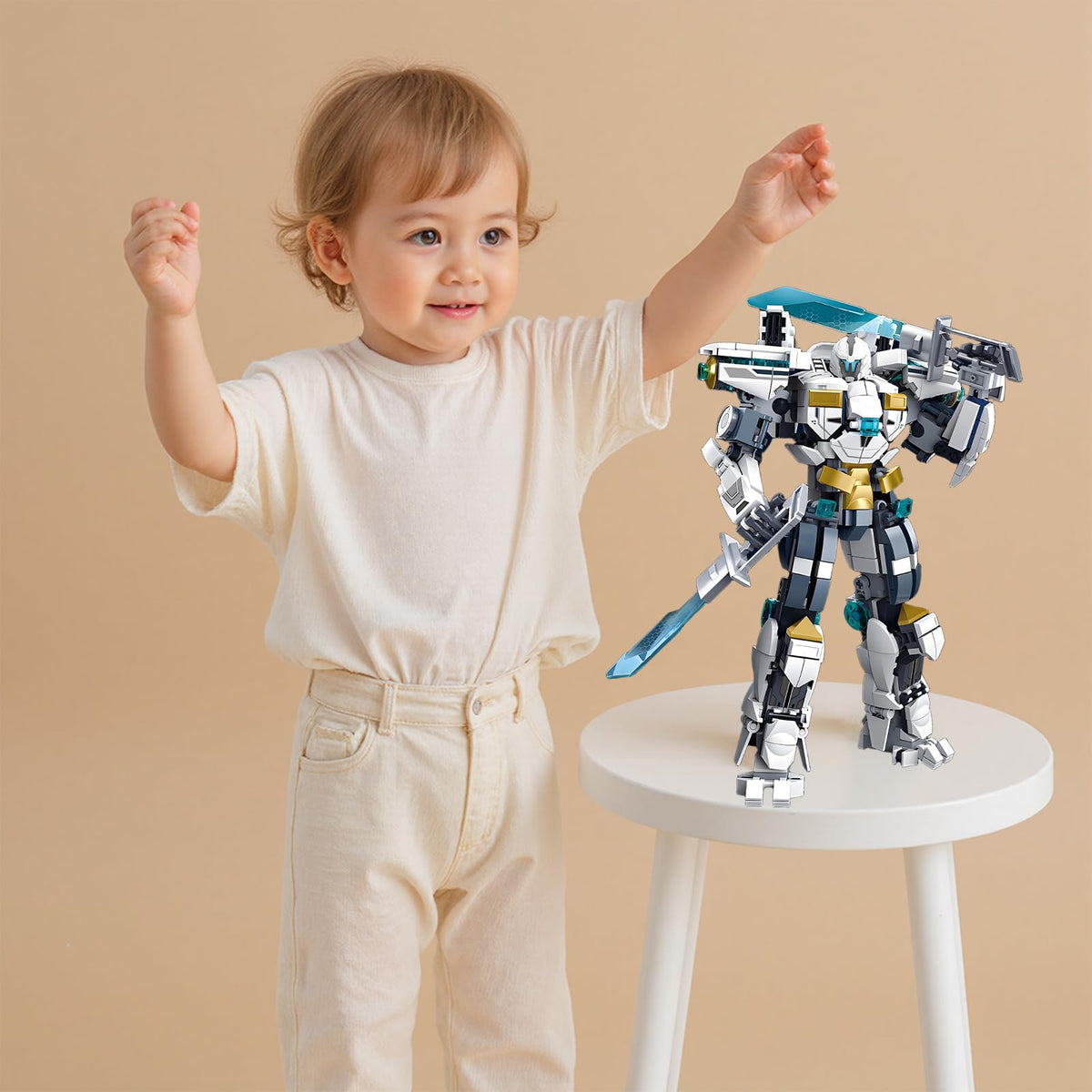LQPFBSM Ice Warrior Mech gift-ready packaging ideal for gifting.
