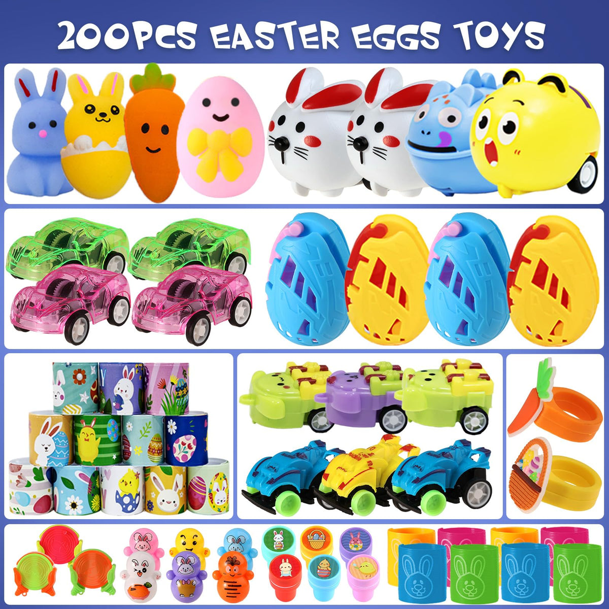 LQV bulk Easter eggs ideal for classroom prizes and group activities