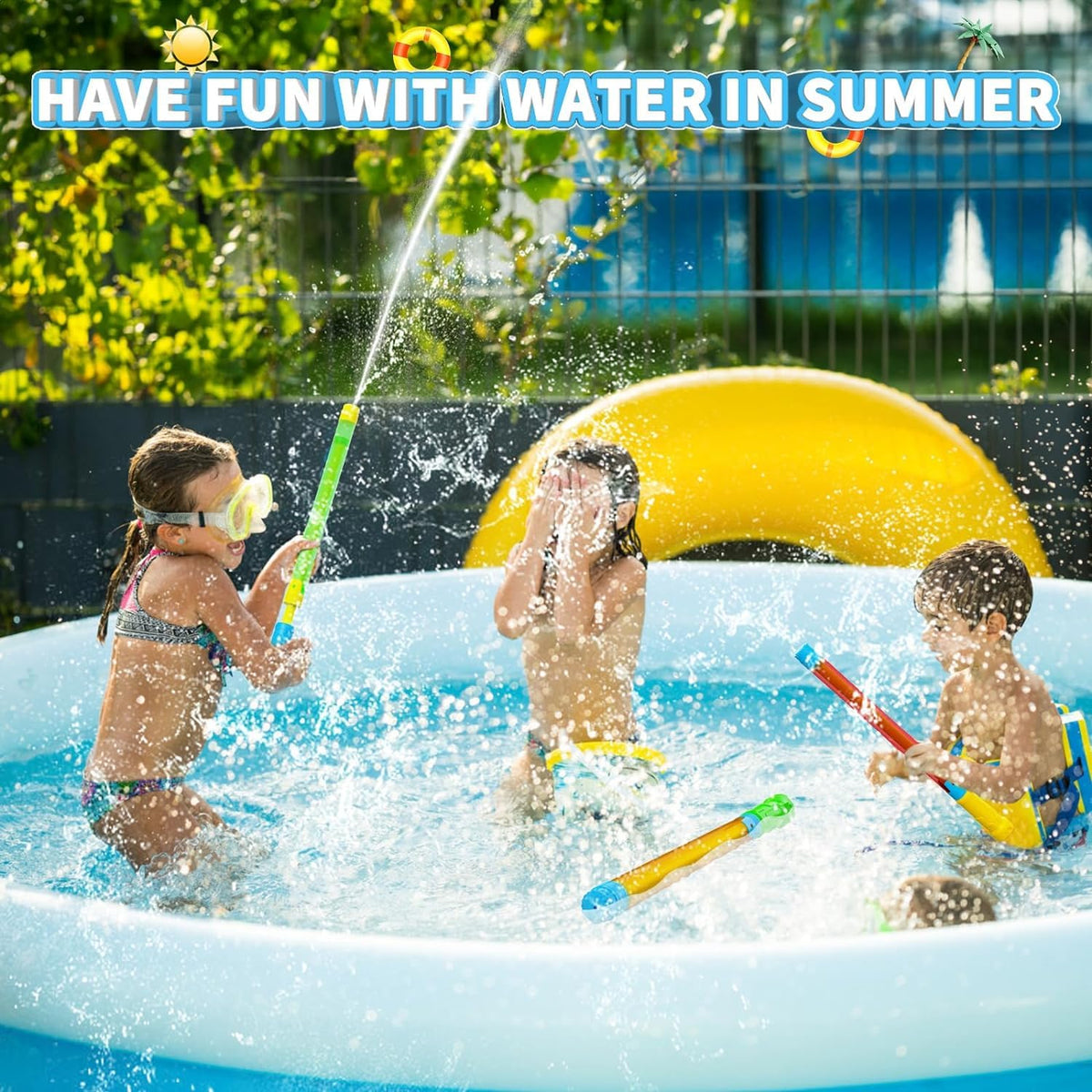 LQYoyz Water Gun ideal for backyard summer fun.