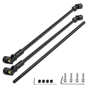 LRFHL stainless steel driveshaft for durable 1/10 RC crawling.