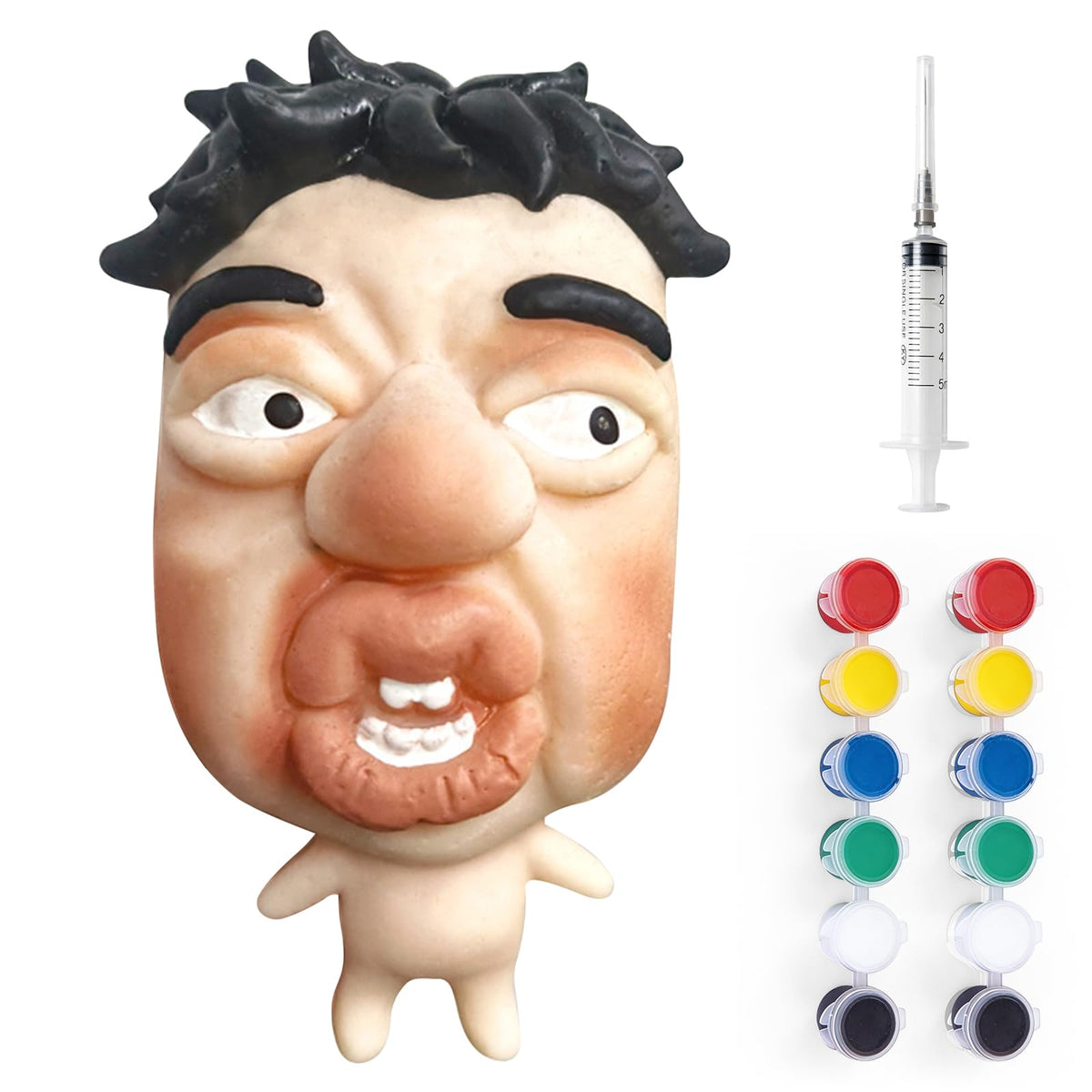 Lrthyonis 2in1 stress relief pop toy close-up texture in hand for calm focus