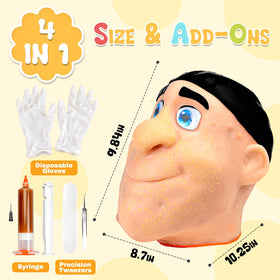 Lrthyonis squishy head texture closeup shows tactile satisfaction during fidget sessions.