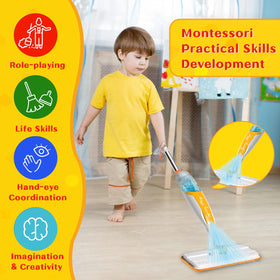 LSCLCIN toy spray trigger demonstrated for interactive cleaning play.