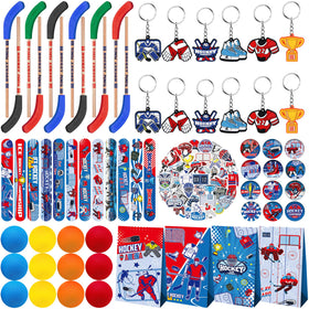 LSJDEER 113-piece hockey party favors set for celebrations