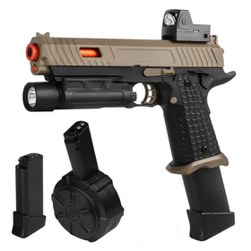 LsuBhef Gel Blaster JM-X5 front view for action-packed outdoor battles.