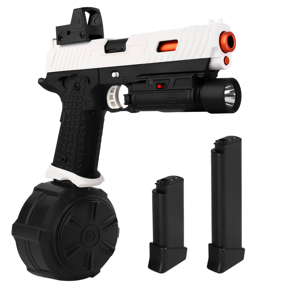 LsuBhef Gel Blaster X5 drum view ready for team battles