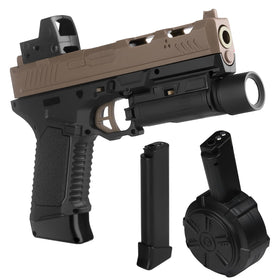 LsuBhef Gel Blaster X8 drum setup for rapid-fire action in team games