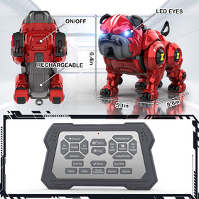 Lterfear robot dog battery kit includes rechargeable power options for longer sessions.