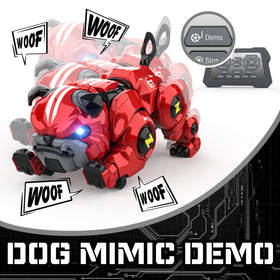 Lterfear robot dog singing and dancing for fun home moments.